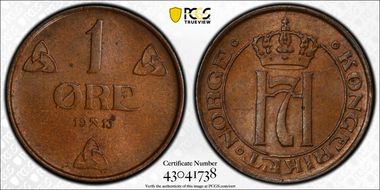 1913 Øre MS65BN