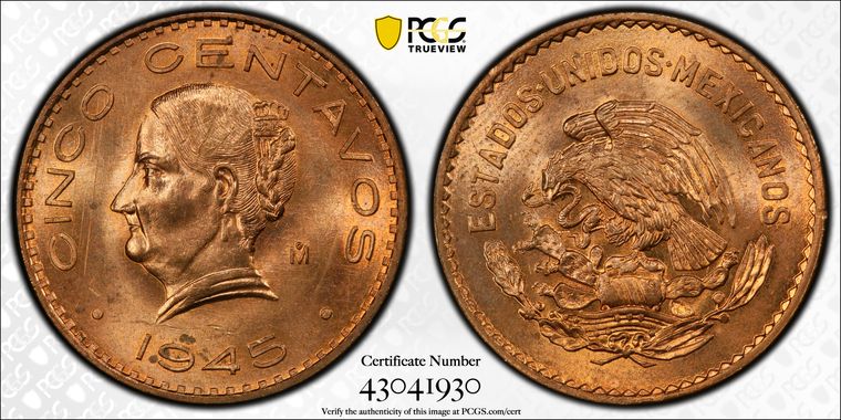 Cert 43041930 - Coin Image