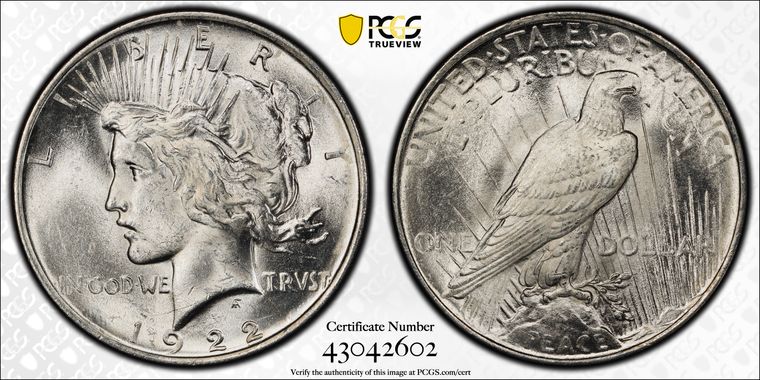 Cert 43042602 - Coin Image