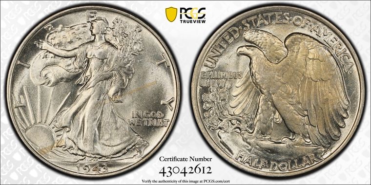 Cert 43042612 - Coin Image