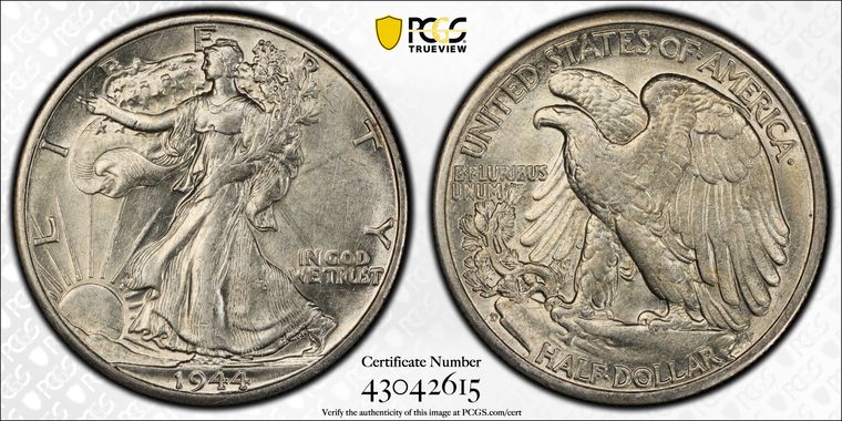 Cert 43042615 - Coin Image