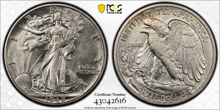 Cert 43042616 - Coin Image