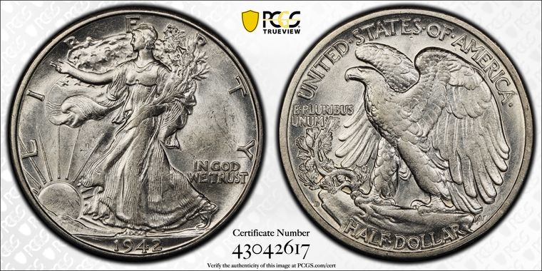 Cert 43042617 - Coin Image