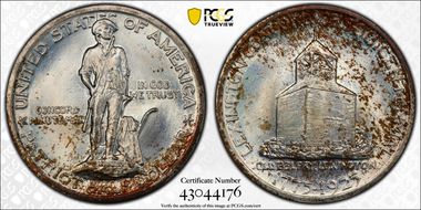 1925 50C Lexington MS67+