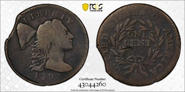 1795 1C S-76b, Plain Edge N1BN