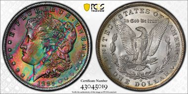 1885-O $1 MS66+