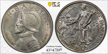1934 Balboa KM-13  Ag MS62