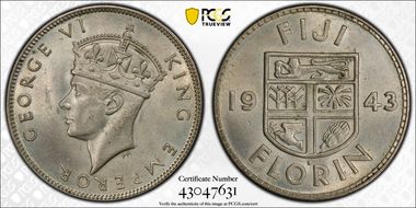 1943-S Florin MS63+