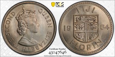 1964 Florin MS66