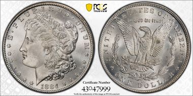 1884-CC $1 MS64