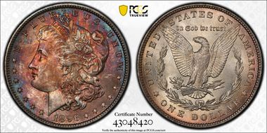 1896 $1 MS66+