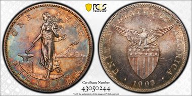 1903 Peso PR64