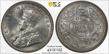 1920(C) Rupee SW-8.50 MS63