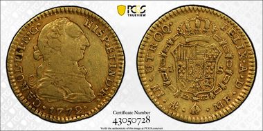 1772-Mo MF Escudo Calico-1387 XF40