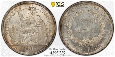 1906-A Piastre Lec-289 MS61