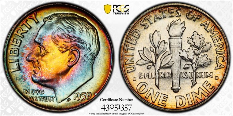 Cert 43051357 - Coin Image