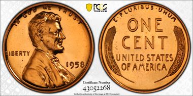 1958 1C PR67CAM