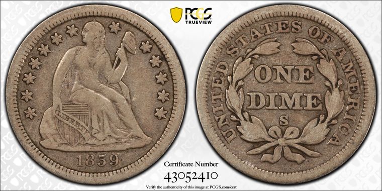 Cert 43052410 - Coin Image