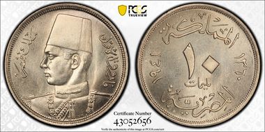 AH1360-1941 10 Mil KM-364 MS65