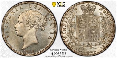 1874 1/2 Cr S-3889 MS63