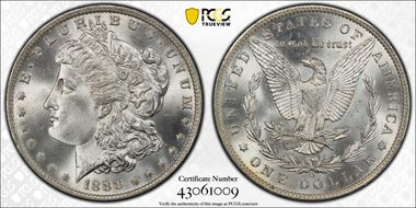 1888-O $1 MS66+