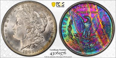 1883-O $1 MS65+