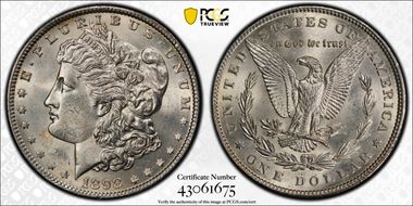 1898 $1 MS62