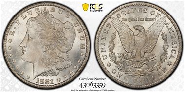 1881-CC $1 MS64