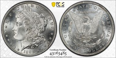 1888-S $1 MS65+