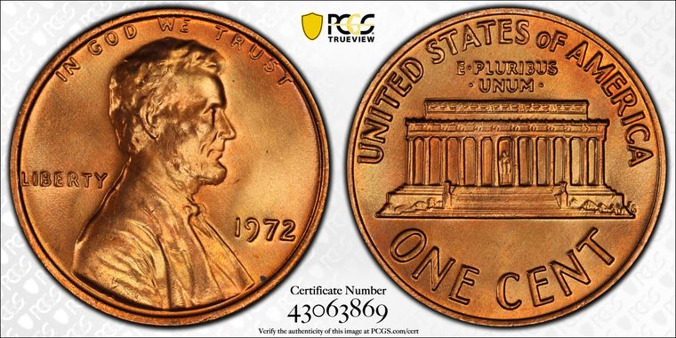 Cert 43063869 - Coin Image