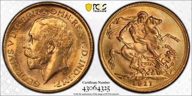 1911-M Sov S-3999 MS64+