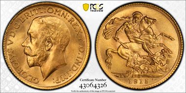 1915 Sov S-3996 MS65