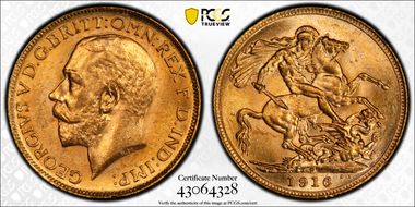 1916-P Sov S-4001 MS64