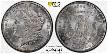 1884-CC $1 MS63
