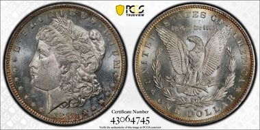 1880-S $1 MS64