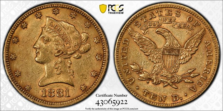 Cert 43065922 - Coin Image