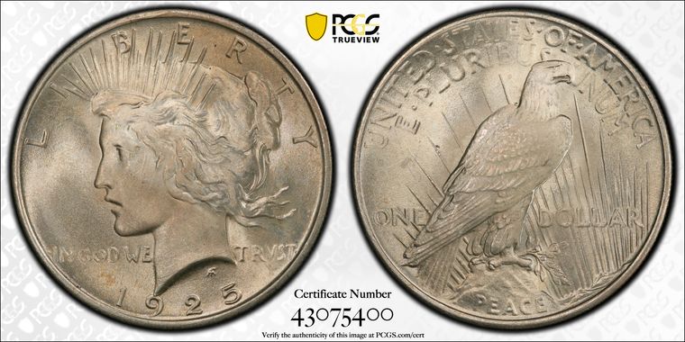 Cert 43075400 - Coin Image