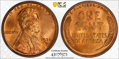 1931-D 1C MS65+ RD