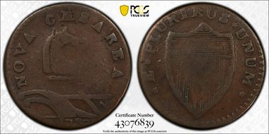 1787 NJ 1/2P PLURIRUS, Maris 55-l F12BN