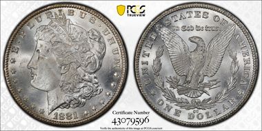 1881-CC $1 MS64