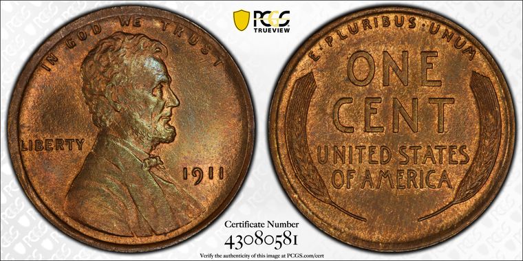 Cert 43080581 - Coin Image