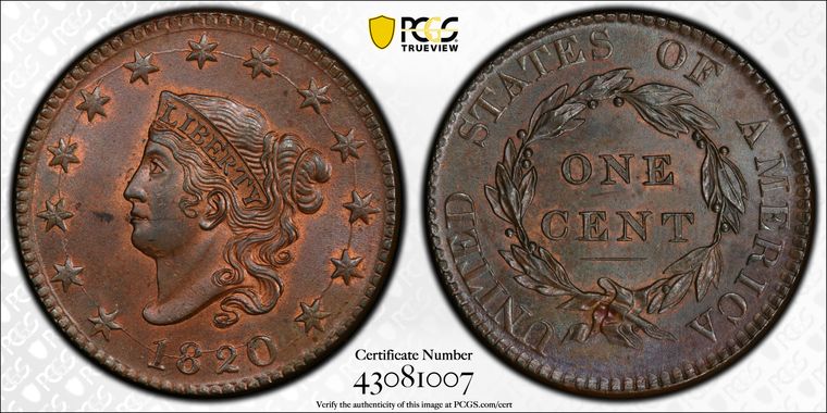 Cert 43081007 - Coin Image