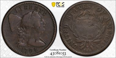 1794 1C Head of 1795 VG10BN