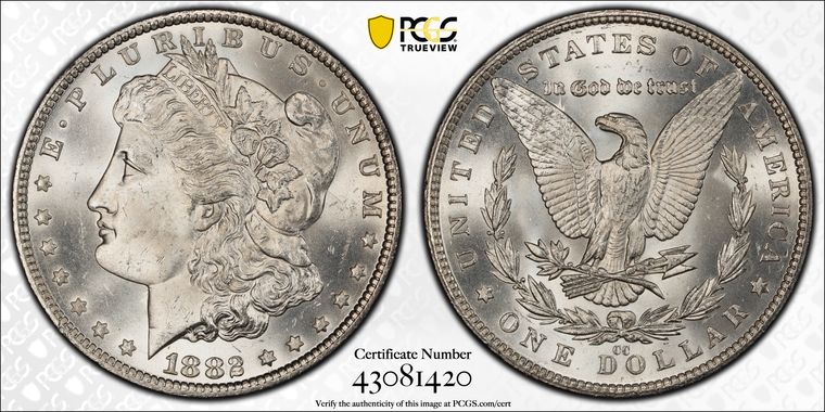 Cert 43081420 - Coin Image