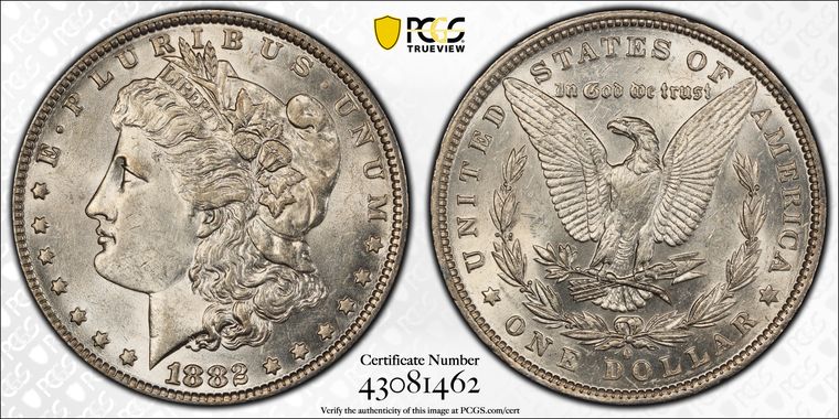 Cert 43081462 - Coin Image