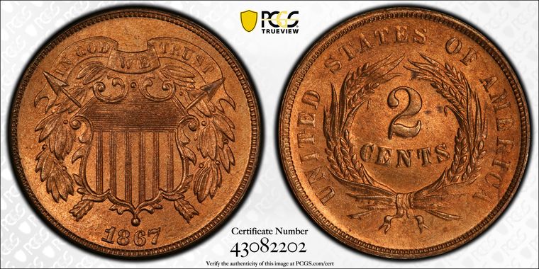 Cert 43082202 - Coin Image