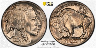 1913-S 5C Type 1 MS66+