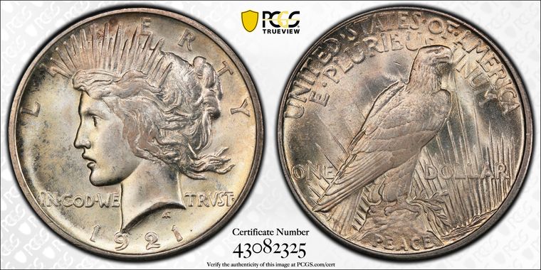 Cert 43082325 - Coin Image