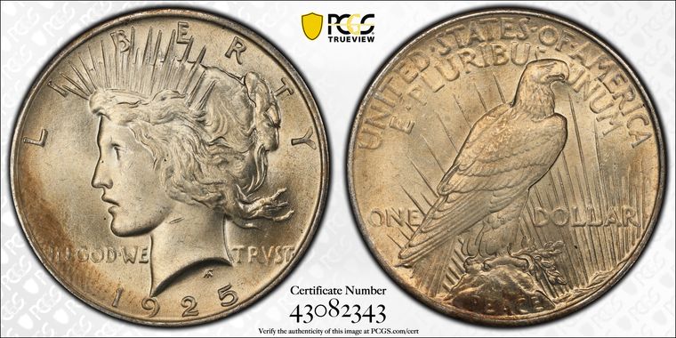 Cert 43082343 - Coin Image