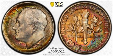 1953-S 10C MS67+